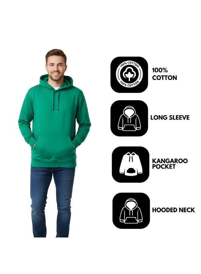 برينت شوب فور مي هوديي للرجال - بلوفر كلاسيكي بقلنسوة للرجال - هودي ناعم ومريح للارتداء اليومي، بدون سحاب، سويت شيرت دافئ وأنيق للخريف والشتاء - Image 4